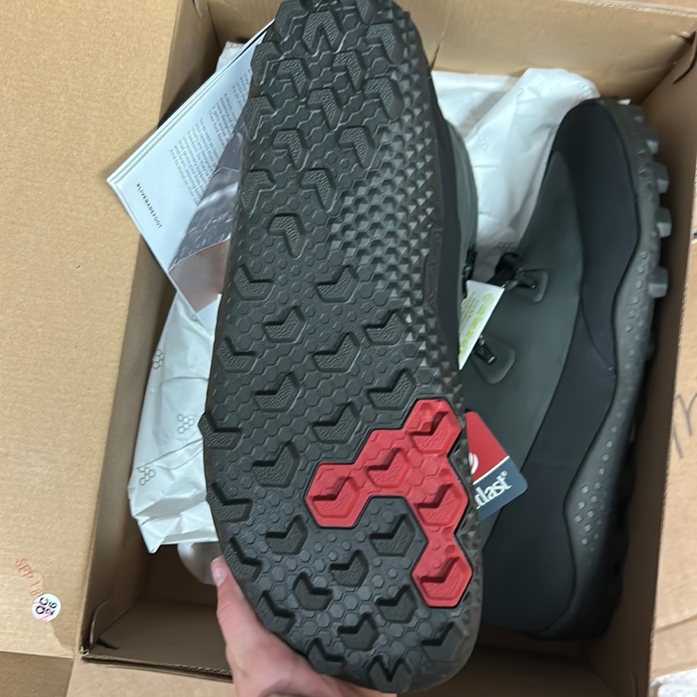 VIVOBAREFOOT TRACKER SNOW SG M DARK GREY LEATHER EU 45 US 12 - Picture 4 of 6